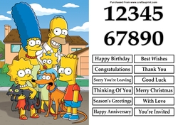 The Simpsons 3 A5 Quick Card
