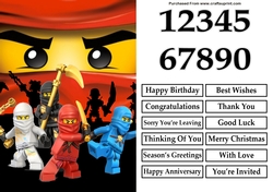 Ninjago 1A5 Quick Card