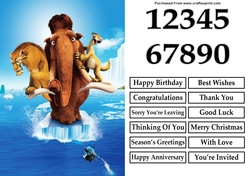 Ice Age A5 Quick Card