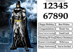 Batman 2 A5 Quick Card