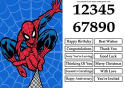Spiderman 1 A5 Quick Card
