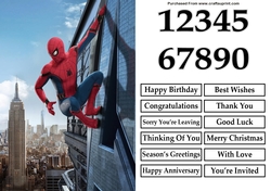 Spiderman 2 A5 Quick Card