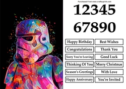 Star Wars 3 A5 Quick Card