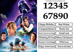 Star Wars 5 A5 Quick Card