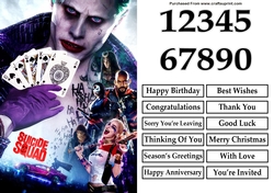 Suicide Squad 2 A5 Quick Card