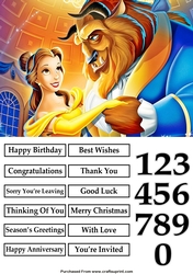 Beauty and the Beast Close Up