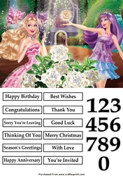 Barbie 2 Quick Card