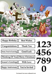 101 Dalmatians Quick Card