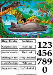 Jungle Book 2 A5 Quick Card