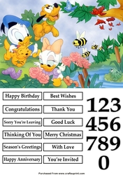 Disney Babies Quick Card
