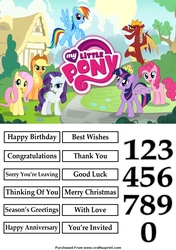 My Little Pony 2 Quick Card