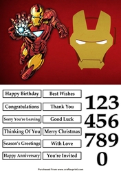 The Avengers Iron Man 4 Quick Card
