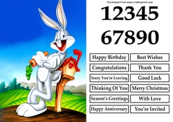 Loony Tunes 6 Quick Card