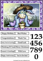 Eeyore Quick Card
