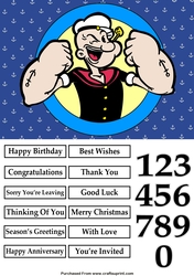 Popeye 2 Quick Card