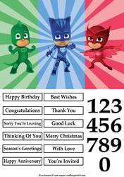 PJ Masks 2 Quick Card