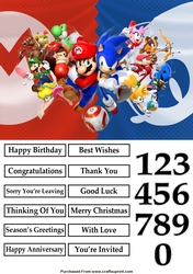 Sonic vs Mario