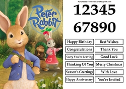 Peter Rabbit 6 Quick Card
