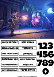 Fortnite 12 Quick Card Any Occasion