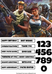 Fortnite 16 Quick Card Any Occasion
