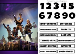 Fortnite 20 Quick Card Any Occasion