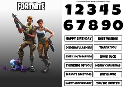 Fortnite 28 Quick Card Any Occasion