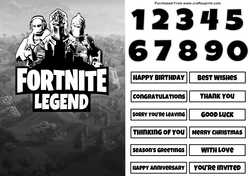 Fortnite 29 Quick Card Any Occasion