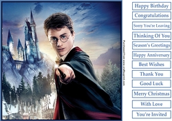 Harry Potter 1 8x8 Quick Card