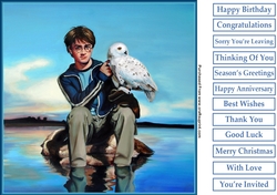 Harry Potter 2 8x8 Quick Card