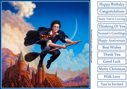 Harry Potter 3 8x8 Quick Card