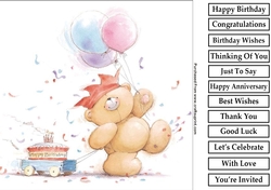 Forever Friends 3 8x8 Quick Card