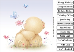 Forever Friends 6 8x8 Quick Card