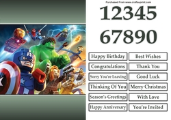 Lego Marvel Quick Card