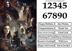 Game of Thrones 4 Quick Card