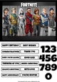 cup912841_82225 - Fortnite 6 Quick Card Any Occasion