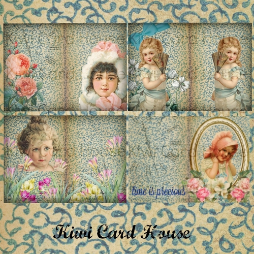 Victorian Children Journal Pages Set #1