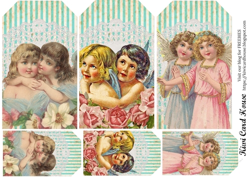Shabby Angels Printable Journal Tags