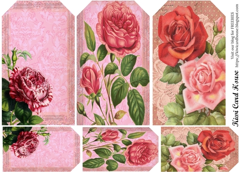 Into Pink Tags Set #1