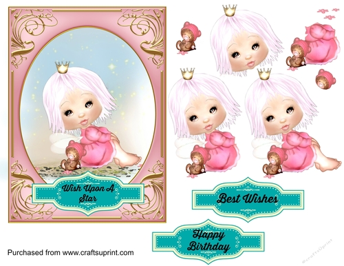 Sweetest Dolly Quick Card 