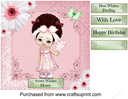 Sweetest Dolly Molly Card Front