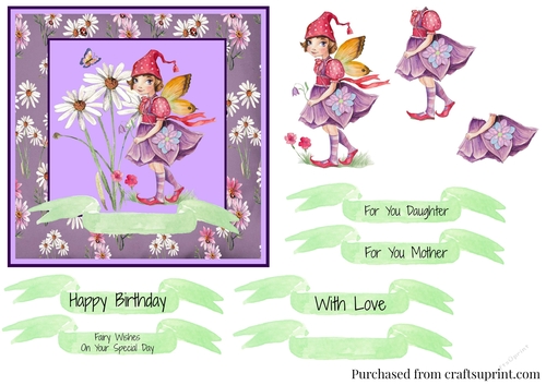 Fairy Wishes Quick Card