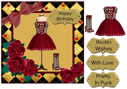 Punk Pretty Red Dress