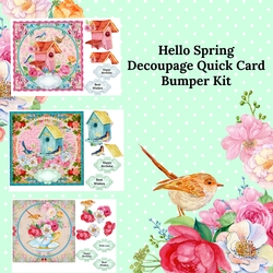 Hello Spring Card Fronts Kit