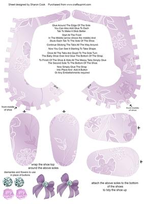Lilac Baby Shoes