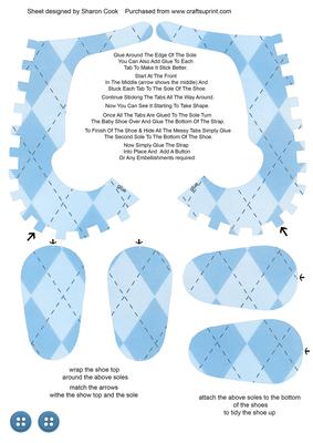 Blue Baby Shoe