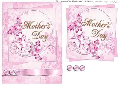 Pink Mother's Day Topper