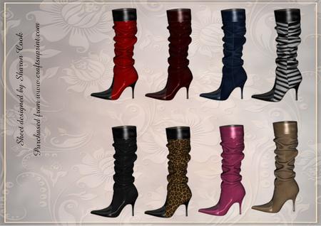 8 Slouch Boots