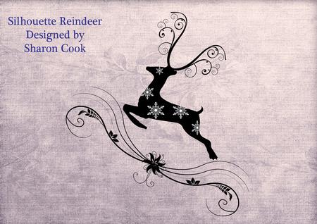 Silhouette Reindeer