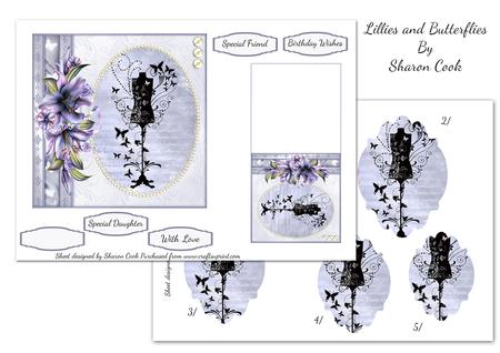 Lillies and Butterflies