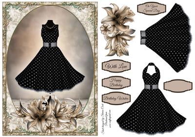 Black & White Polka Dot Dress
